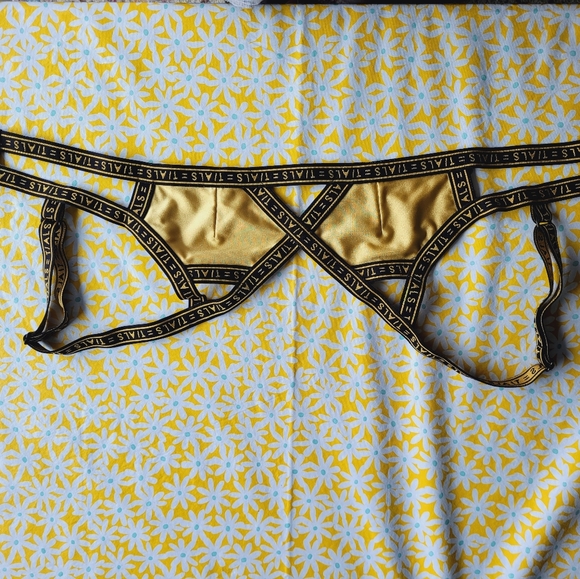 Gold TIALS Logo Bikini Set M/L US8 - Picture 5 of 8